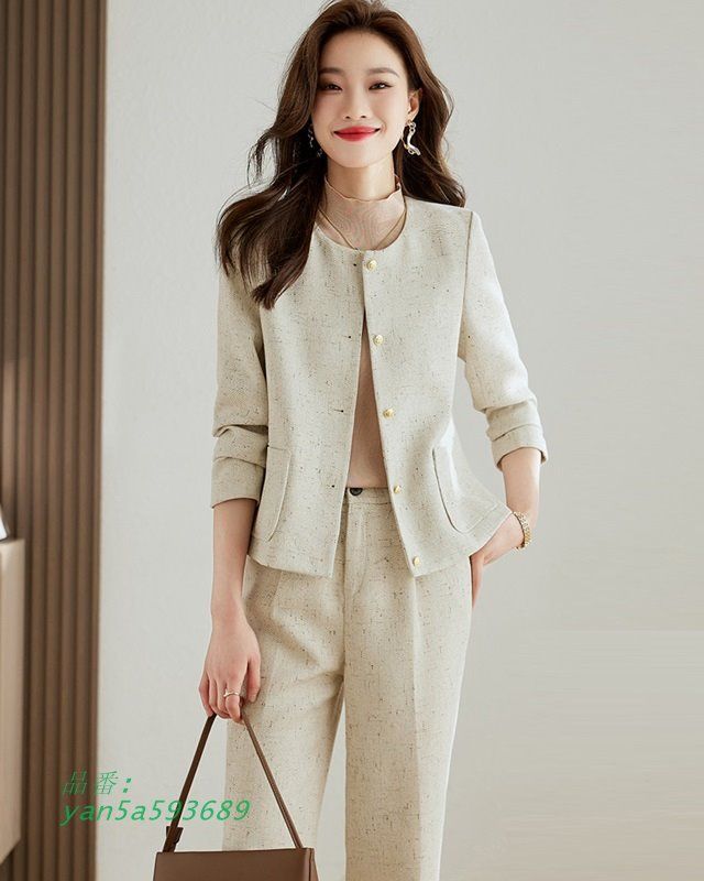 パンツスーツ レディース スーツ レディース かっこいい セットアップ 入学式 ゆったり レディース ママ入学式 セレモニー パンツスーツ ママ 卒業式 yan5a593689