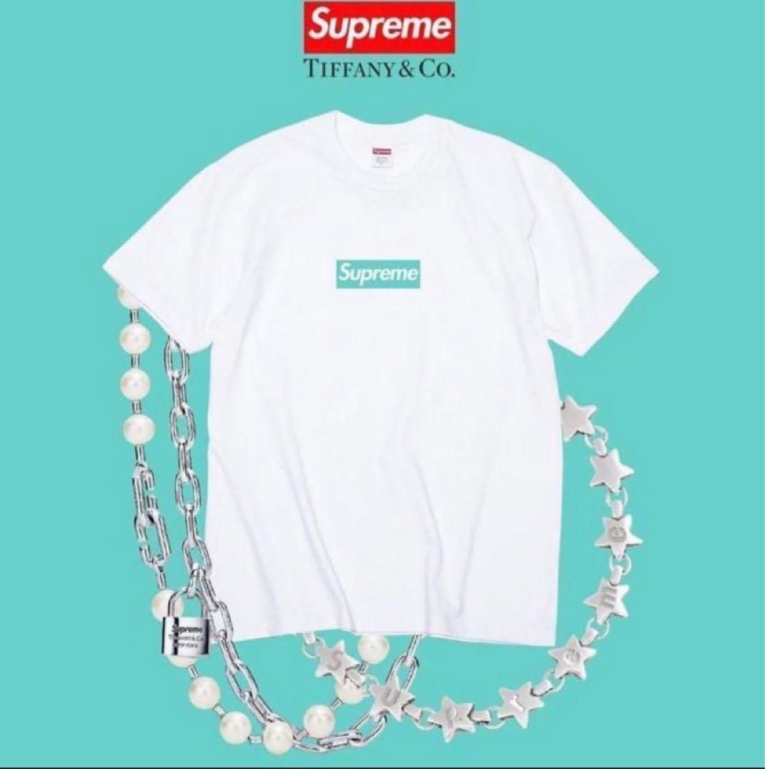 Supreme Tiffany & Co. Box Logo Tee 半袖Tシャツ 21FW Box Logo