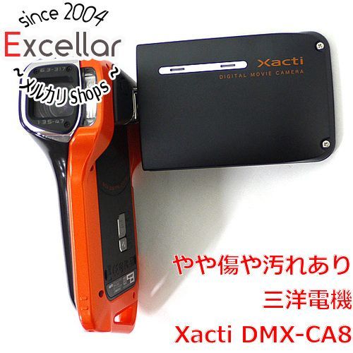 bn:14] SANYO製 デジタルムービーカメラ Xacti DMX-CA8(B) 元箱あり