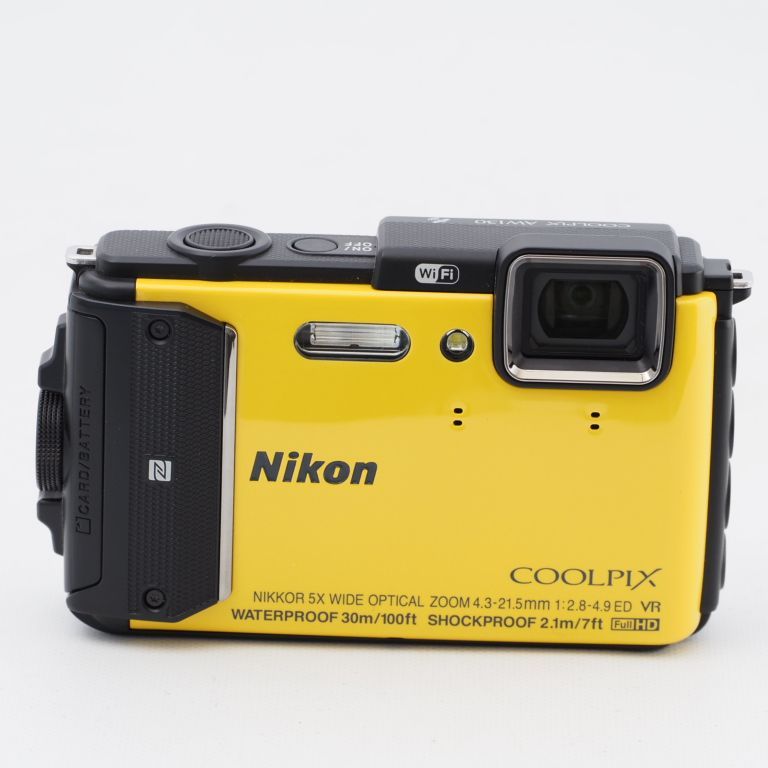 Nikon ニコン デジタルカメラ COOLPIX AW130 イエロー YW - カメラ本舗