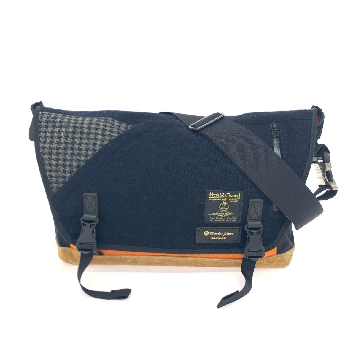 Master-piece×harris tweed マスターピース×ハリスツイード ショルダー 