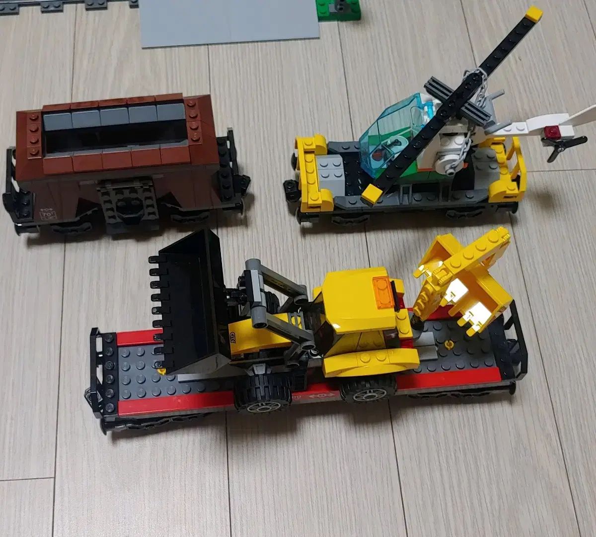  LEGOブロック 60098 赤い貨物列車 その他 おもちゃ