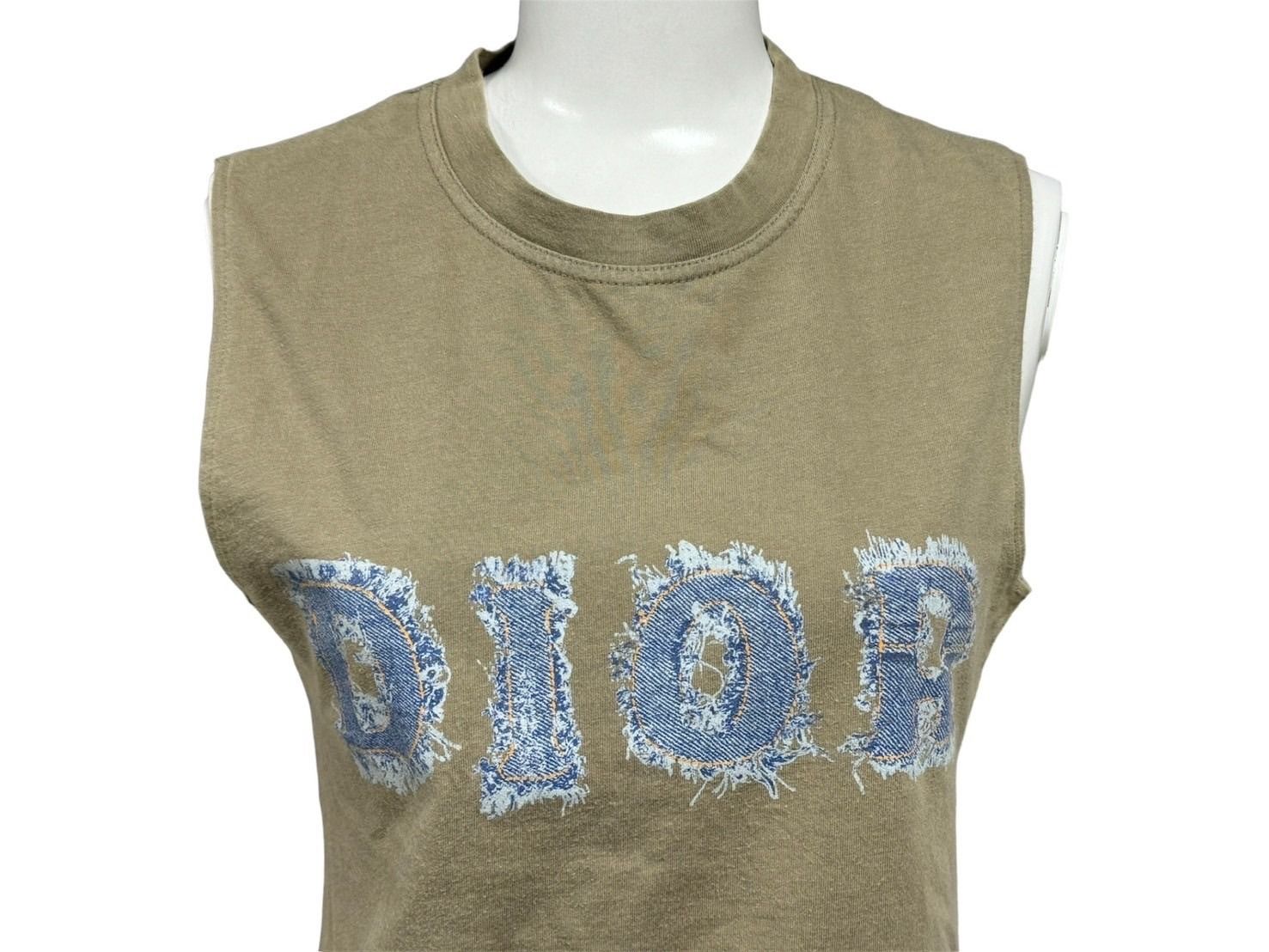 Christian Dior ディオール タンクトップ 花柄 トロッター Dior