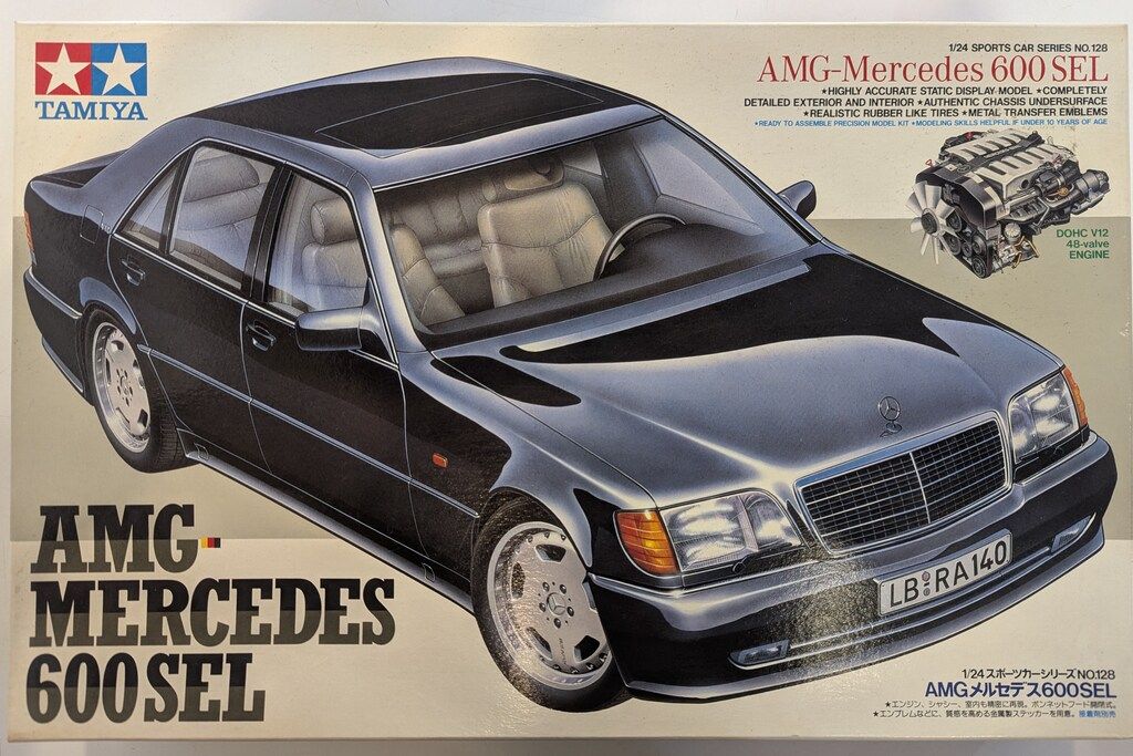 タミヤ 1/24 スポーツカーシリーズ AMGメルセデス600SEL - メルカリ