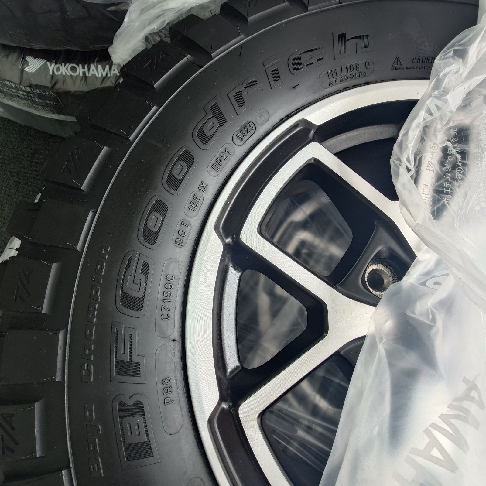 ジープ ラングラー ルビコン 5穴 17インチ 5本 GoodRich 希少5本セット