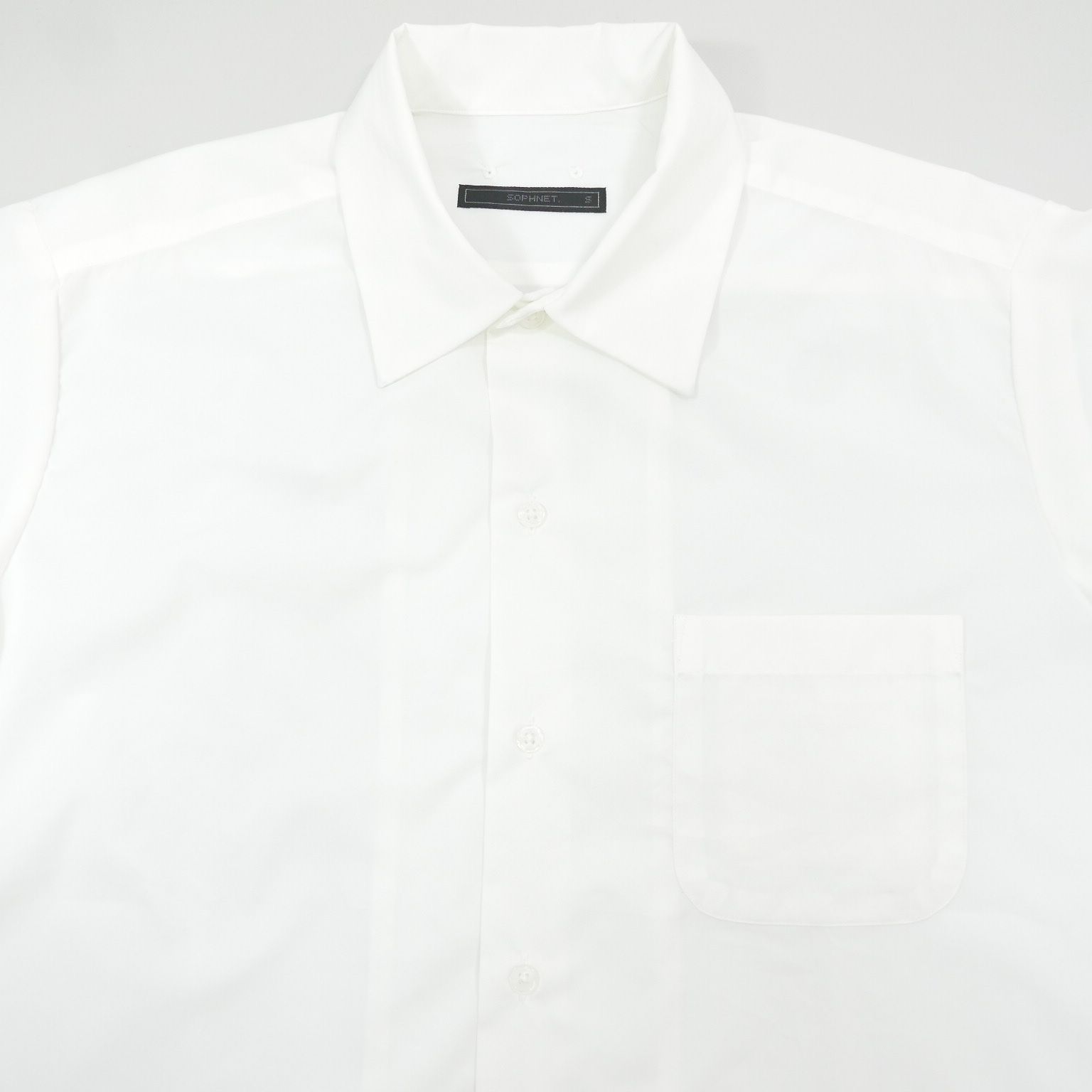 19SS SOPHNET. ソフネット SOPH ソフ S/S BOX REGULAR COLLAR 19SS SOPHNET. ソフネット SOPH ソフ S/S BOX REGULAR COLLAR
