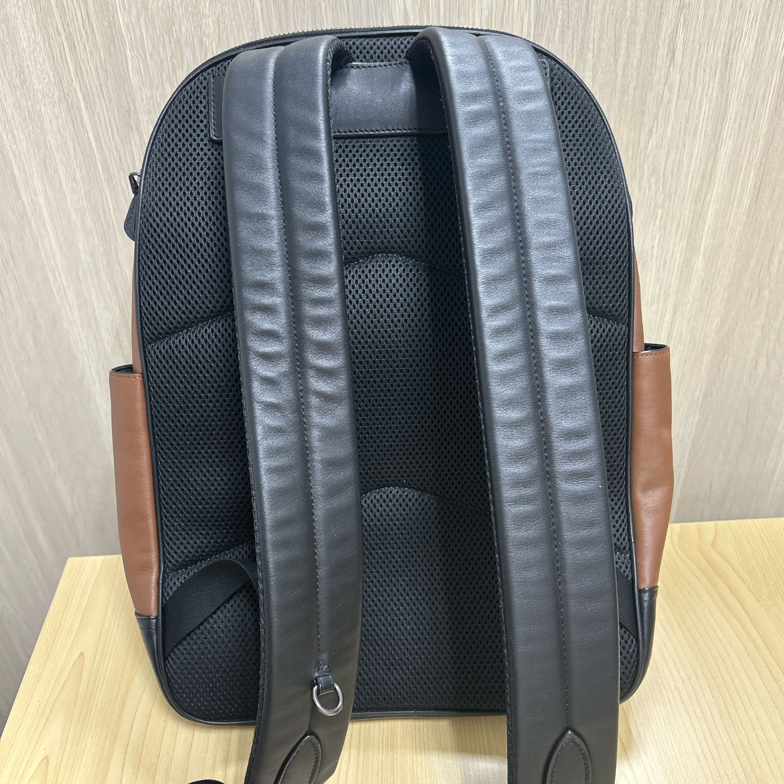 ☆美品☆ COACH コーチ Graham Backpack グラハム バックパック リュック レザー 茶色 - メルカリ