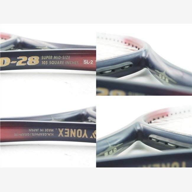 YONEX - 中古 テニスラケット ヨネックス RD-28 1997年モデル (SL2)YONEX RD-28 1997 硬式テニスラケット YONEX 中古 テニスラケット ヨネックス RD-8 (SL2)YONEX