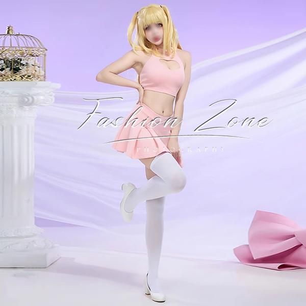 ◆DEATH NOTE デスノート 風 弥海砂 あまね ミサ 応援団衣装 コスプレ衣装 ウィッグ 靴 cosplay ハロウィン 演出服 変装