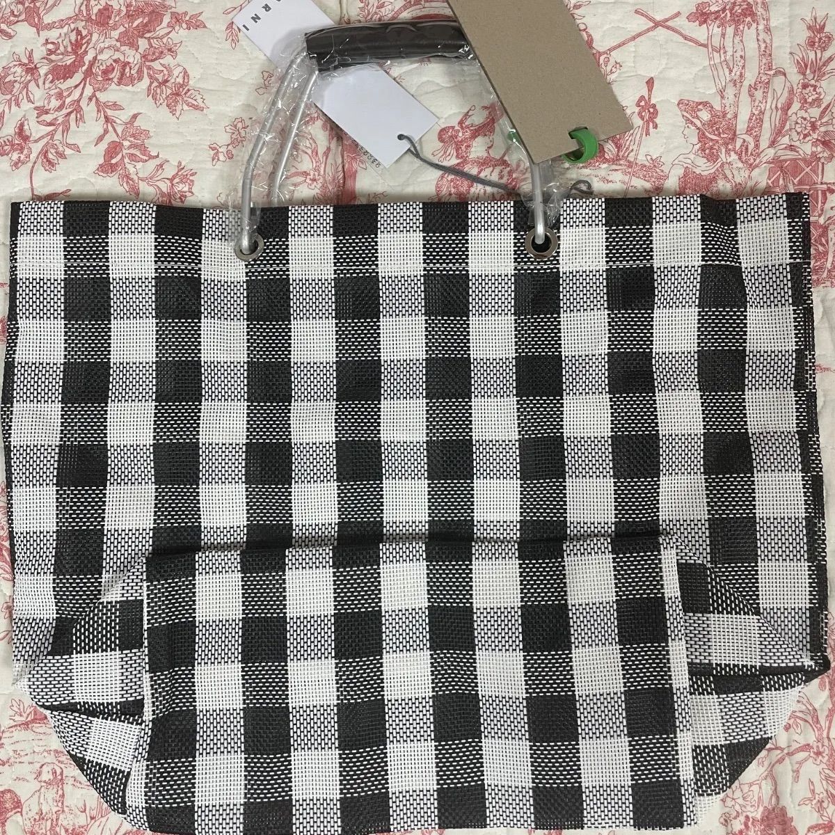 即購入可❣️ marni ギンガムチェック トートバッグ マルニ marni♡ギンガムチェック トートバッグ♡ アウトレット