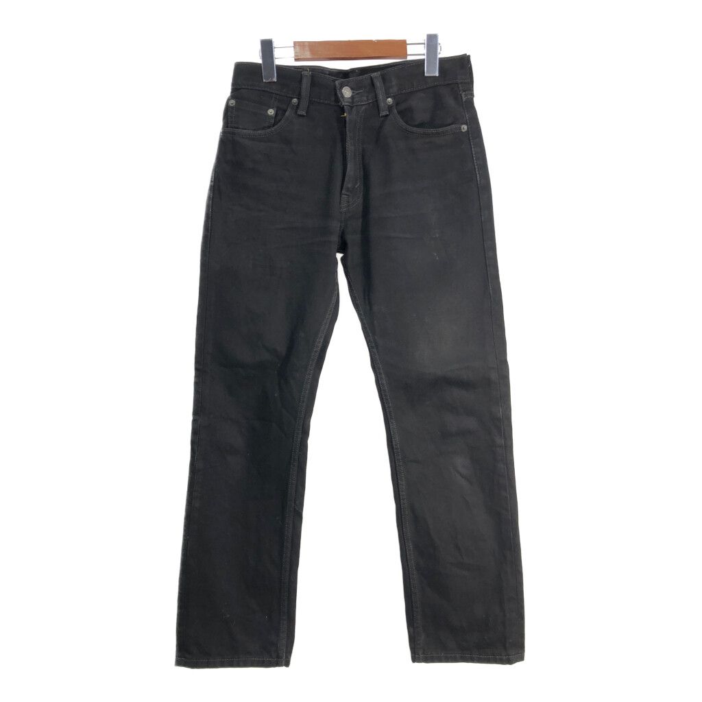 Levi's リーバイス 505 デニムパンツ ブラック (メンズ W30 L30) 中古 古着 T2572