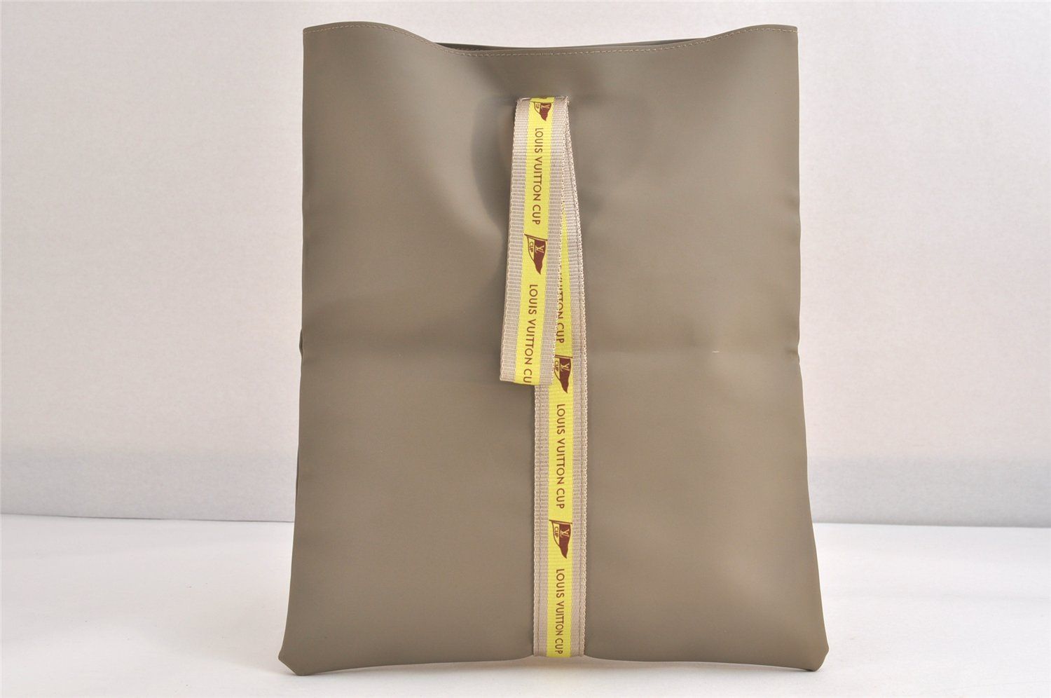 LOUIS VUITTON ルイヴィトン LV カップ 2003 品 ハンドバッグ グレー イエロー D60183 LV 2938N