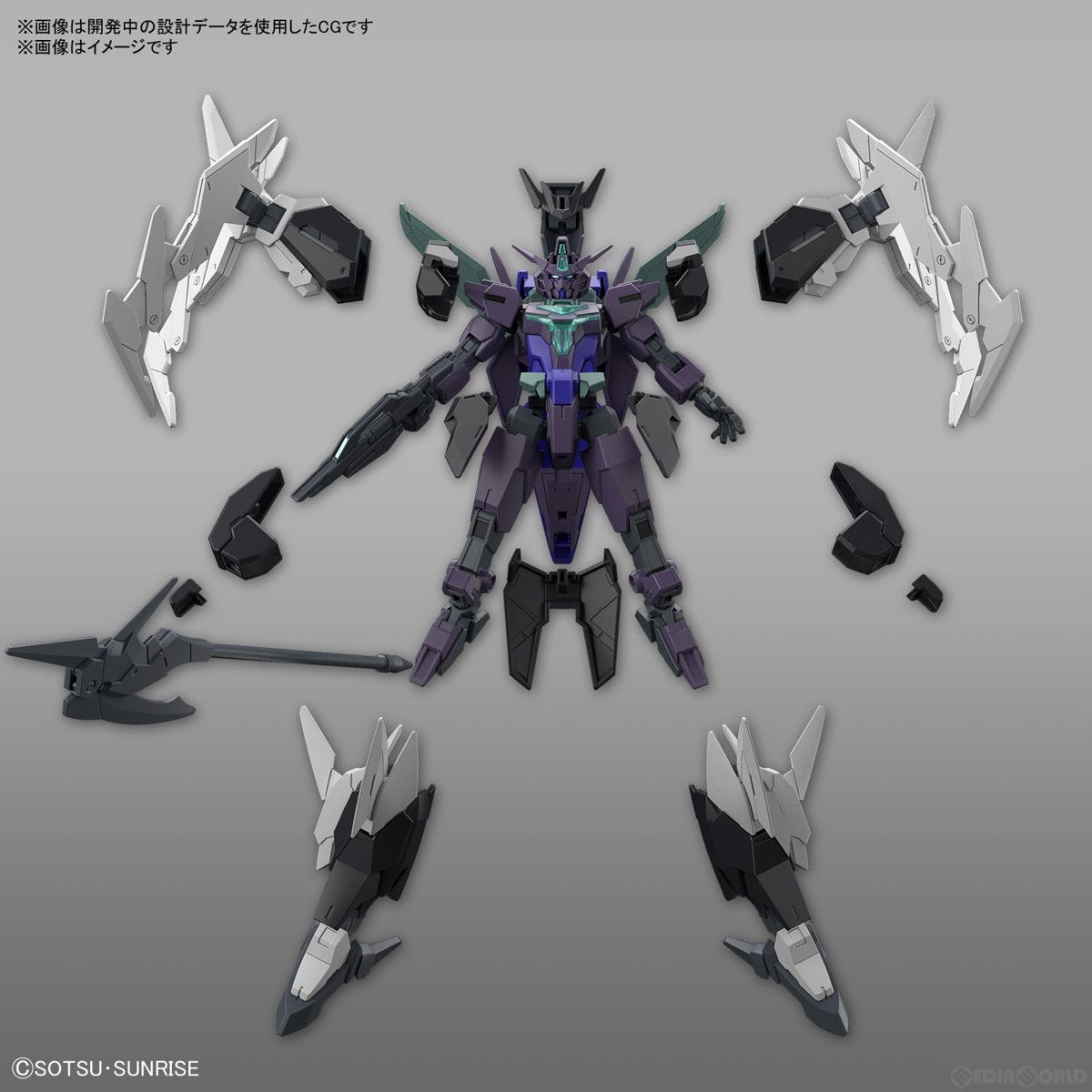 バンダイスピリッツ HGBF 1／144 ビルドダイバー　まとめ売り　ガンプラ 再販) HG 1/144 プルタインガンダム ガンダムビルドメタバース