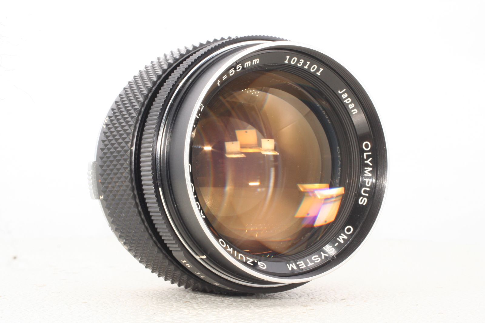 訳アリ品【整備済/完動品】☆OLYMPUS G.ZUIKO 55mm f1.2 訳アリ品【整備済/完動品】作例あり 初期型☆オリンパス OLYMPUS OM