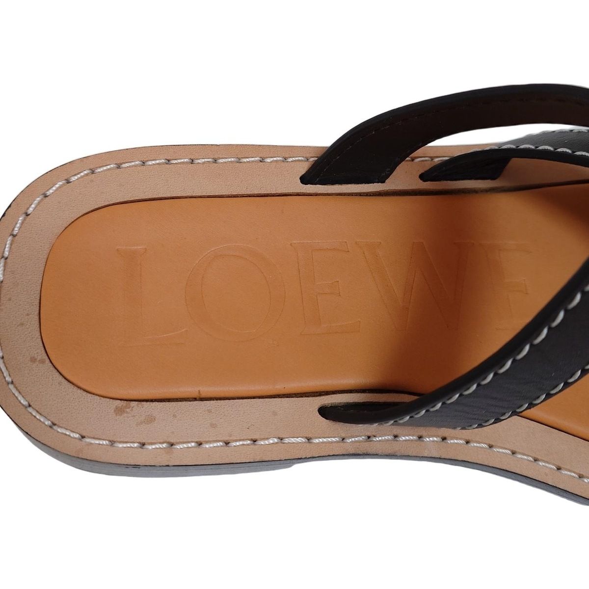 LOEWE - ITFGIU7D748M ロエベ ゲート フラット サンダルの通販