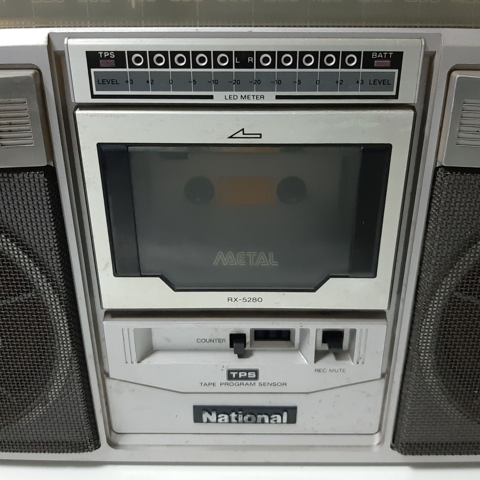 スーパーセール タイムセール 時間 National ナショナル RX-5280 ラジオカセットプレーヤー AM/FM ラジオ・コンポ