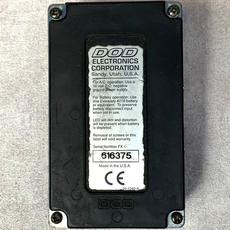 加古川店】【楽器】 中古 DOD | ディー オー ディー エフェクター