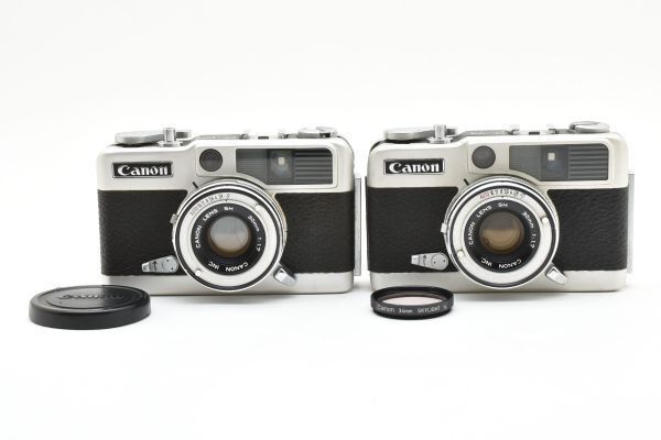 ☆2台まとめ / 美品ジャンク☆ CANON DEMI EE17 F1.7 30mm