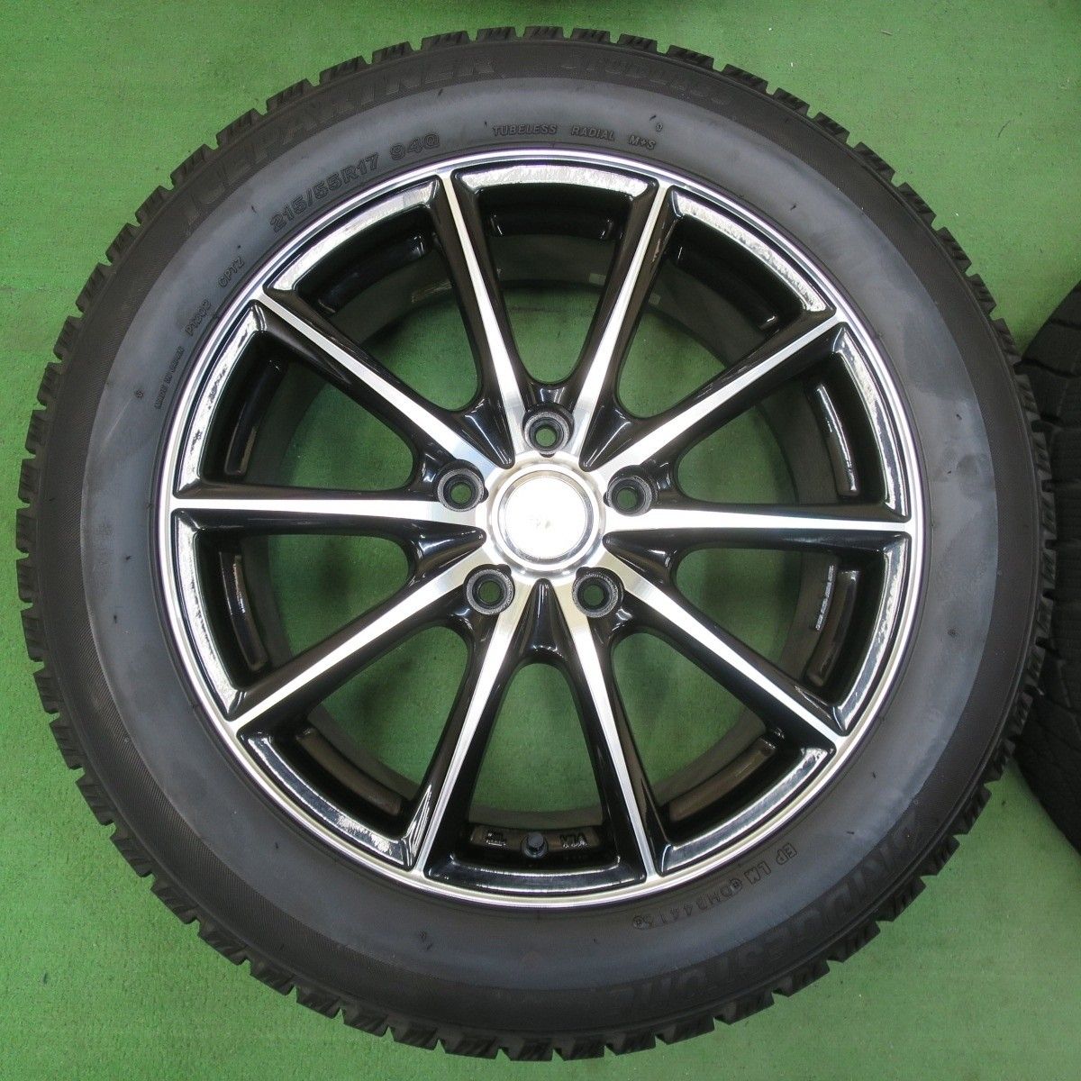 美品！ 215/55r17 スタッドレス.ホイール4本セット 特価 215／55R17 スタッドレスタイヤ＆アルミホイールセット スタッドレス