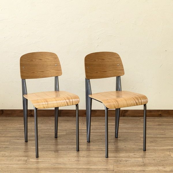 スタンダードトレード / standard trade チェア/イス/椅子② Standard Chair スタンダードチェア 2脚セット 椅子 スツール 座