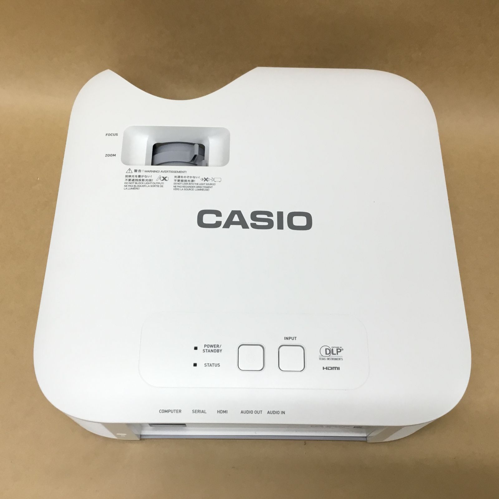 ランプ使用1時間 CASIO ビジネスプロジェクター XJ-V110W 3500