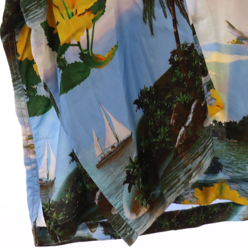 doublet (ダブレット) 19SS GRADATION NEON EMBROIDERY ALOHA SHIRT