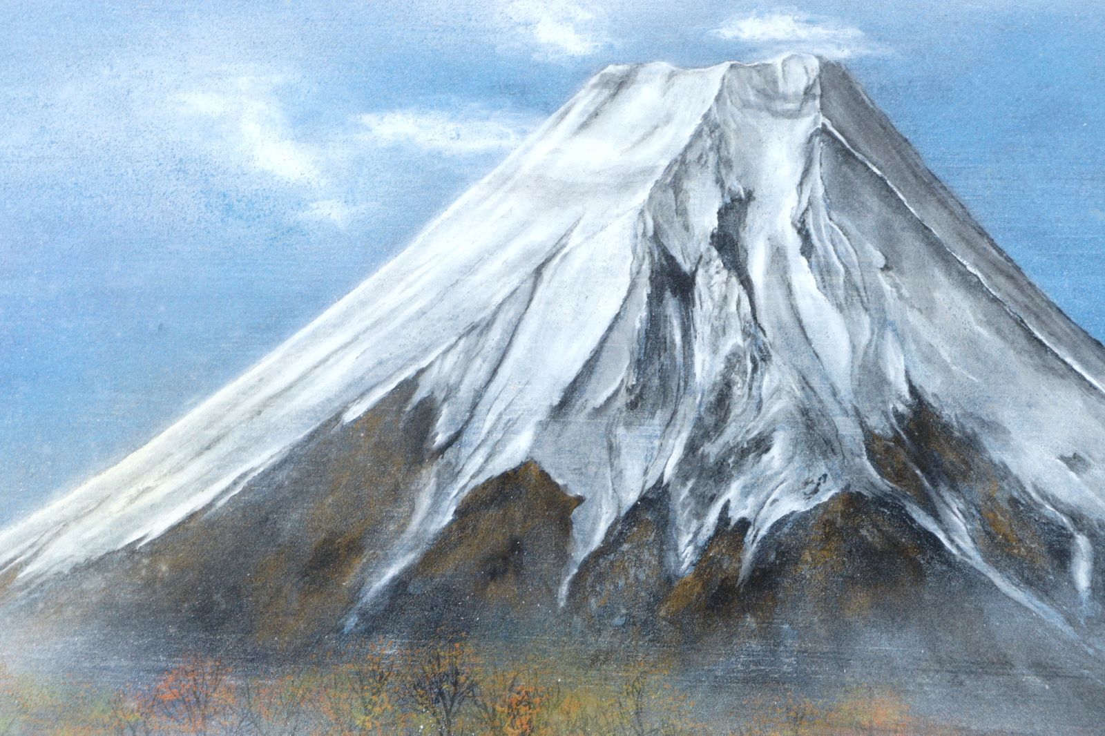 真作/田能村直入/春宵画賛/人物画賛/田能村小竹の極箱付/布袋屋