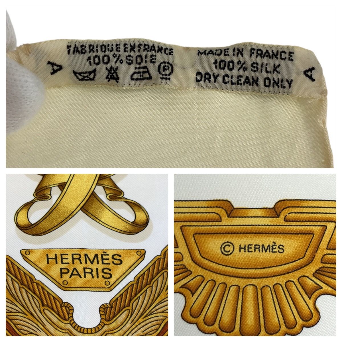 HERMES エルメス 大判スカーフ