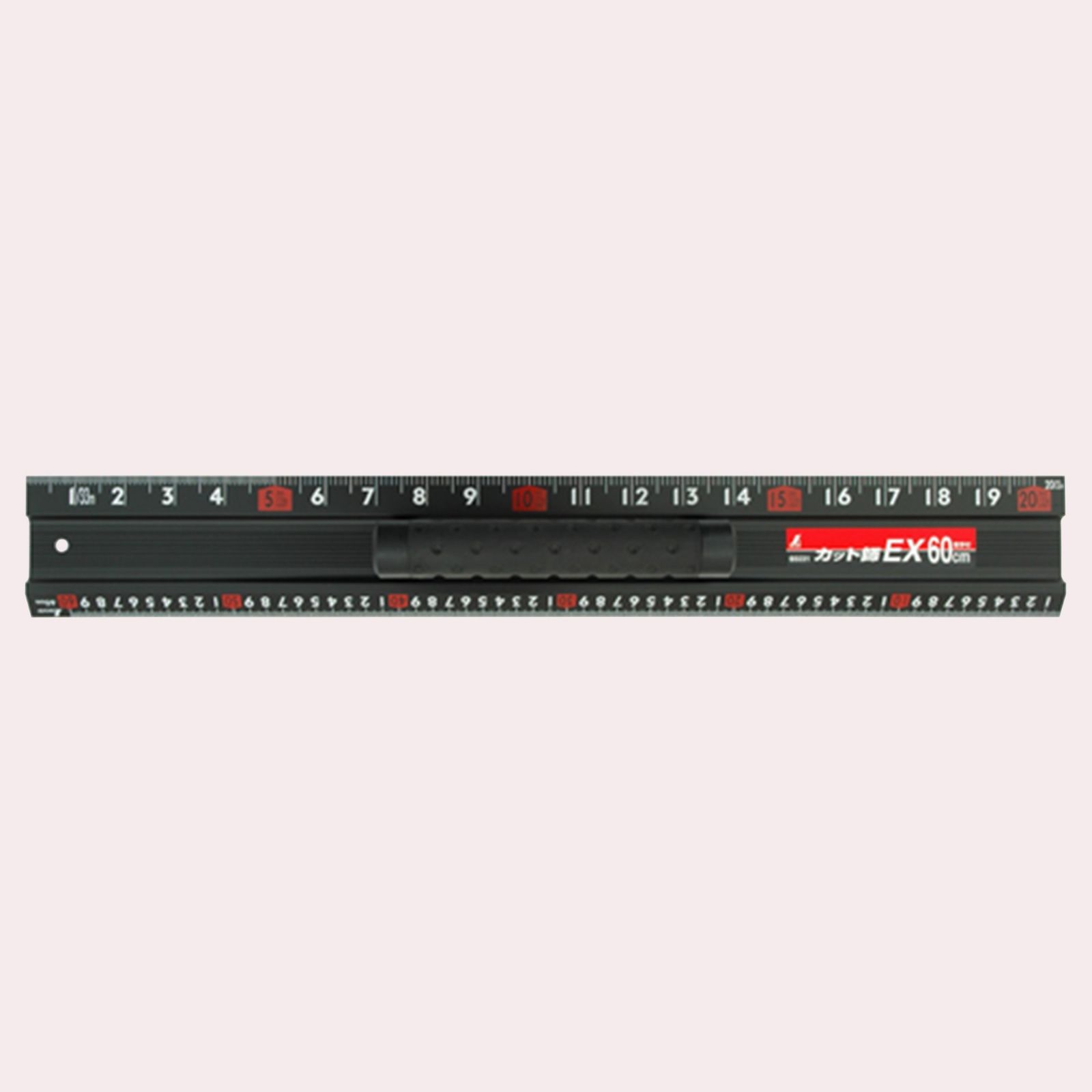 シンワ測定 Shinwa Sokutei アルミカッター定規 カット師 EX60cm 取手付き 65031