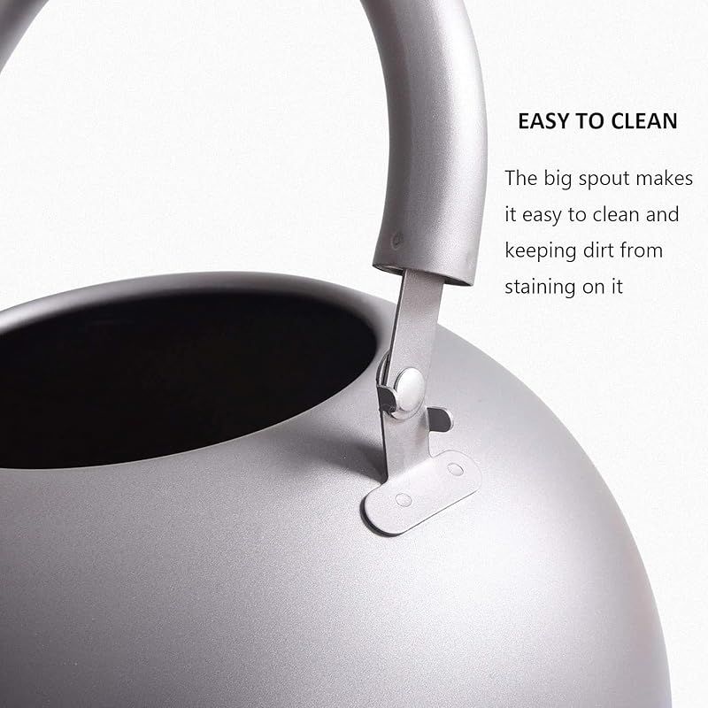 Boundless Voyage チタンケトル 笛吹タイプ 2.0L アウトドア キャンプ バーベキュー用 やかん ケトル 直火 湯沸かし 大容量 純チタン製 錆びない 超軽量 259g 0 HRDEVELOPMENT_JP