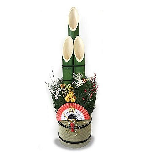 M-120 竹 120cm 特々大 置物 玄関飾り 正月飾り 門松 秀〆