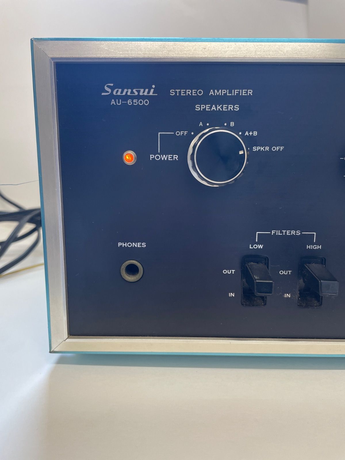 SANSUI サンスイ AU-6500 ステレオアンプ 本体 - メルカリ