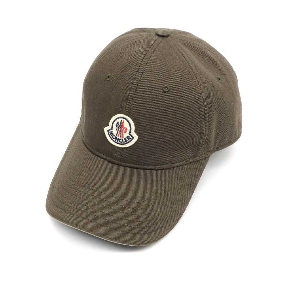 中古】モンクレール MONCLER コットンツイル 6パネル キャップ