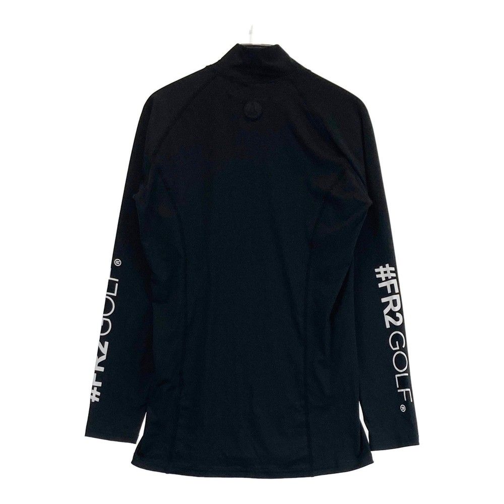 サイズ L FR2 GOLF エフアールツーゴルフ ハイネック 長袖 インナーTシャツ ブラック系 240101364055 ゴルフウェア メンズ ストスト