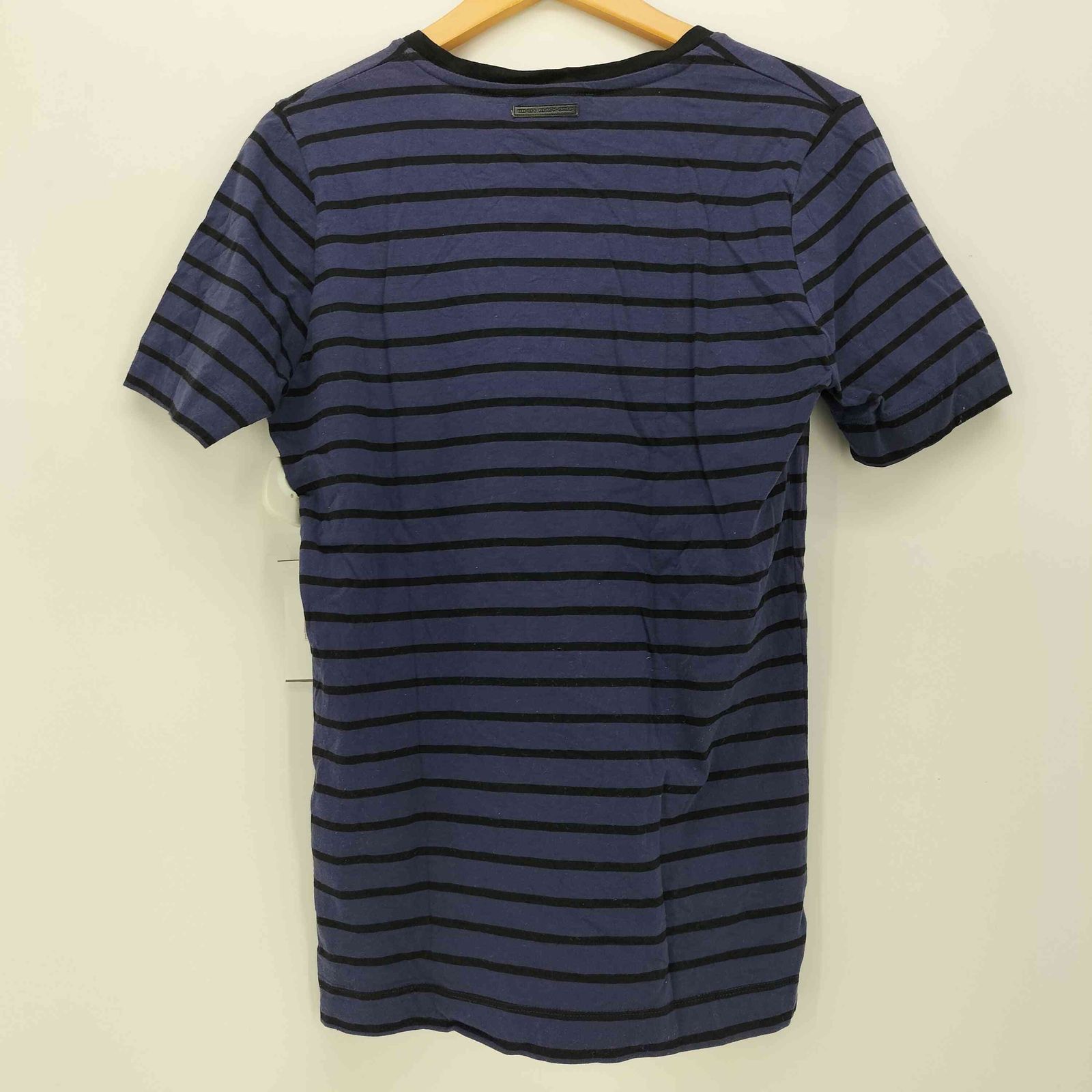 ディーゼルブラックゴールド DIESEL BLACK GOLD Vネック ボーダーS/S T 