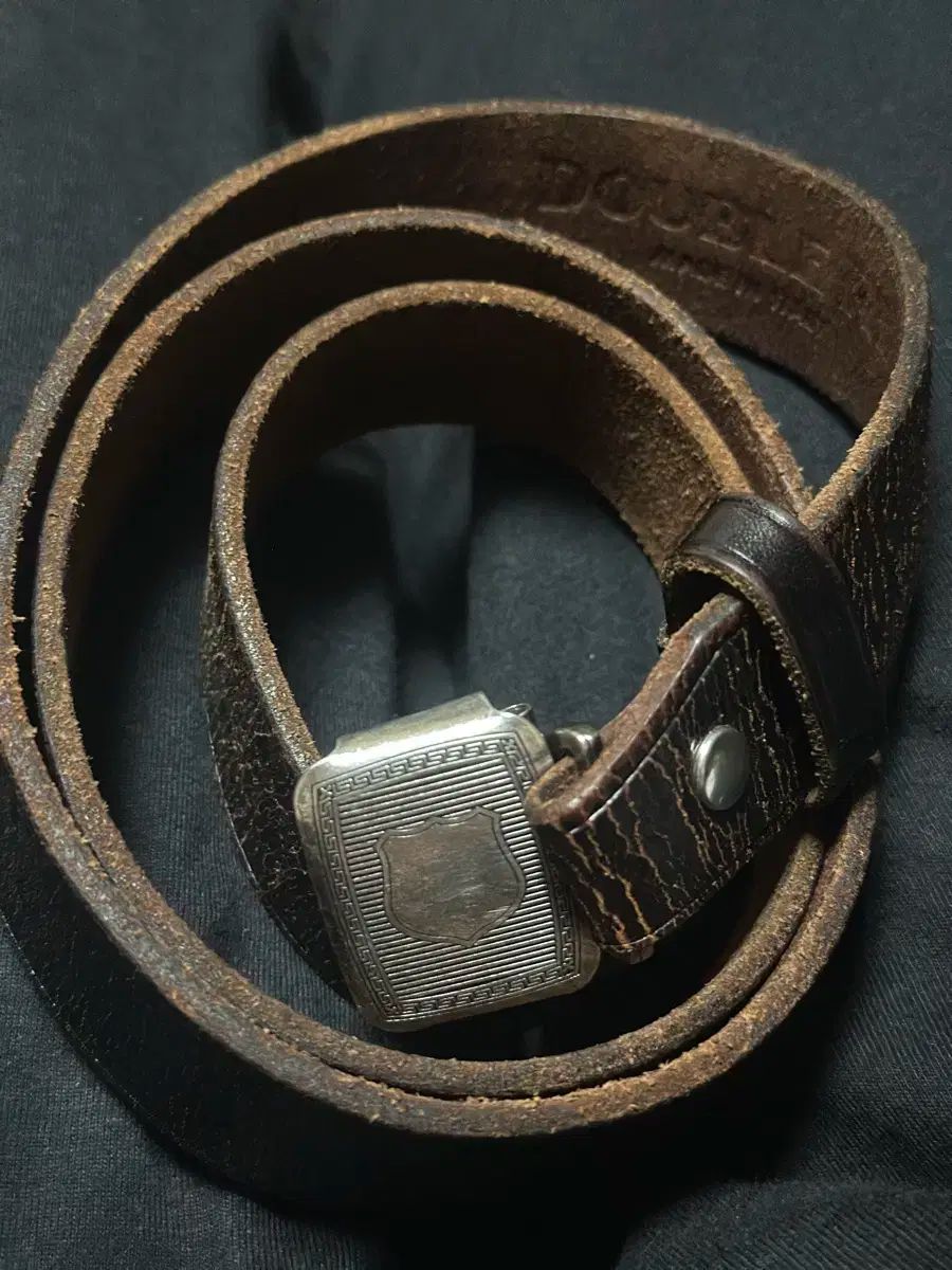 ダブルアールエル rrl ヴィンセンス ヒコック ベルト 32 ブラウン