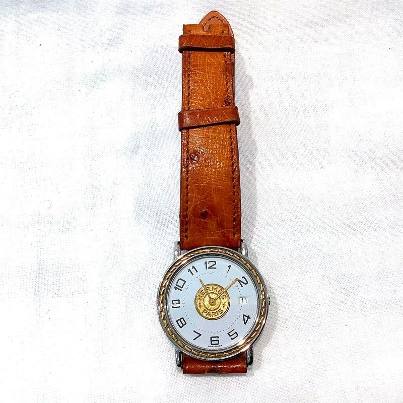 エルメス（HERMES）クリッパー コンビ色 レディース 本体のみ クオーツ  