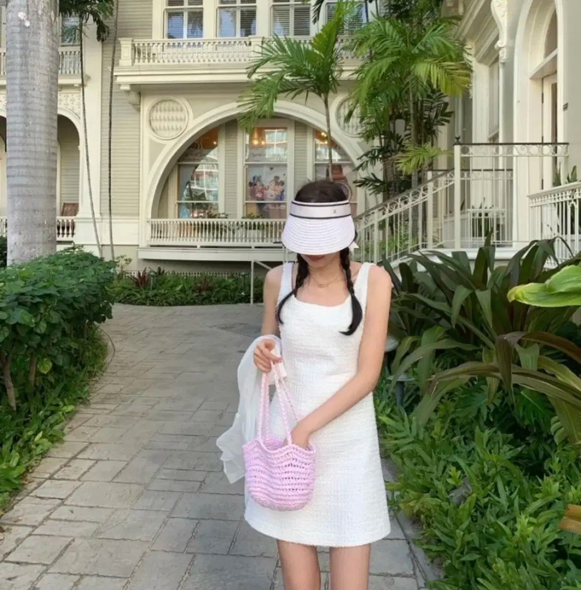 Le Plein シェリー ツイード ワンピース S