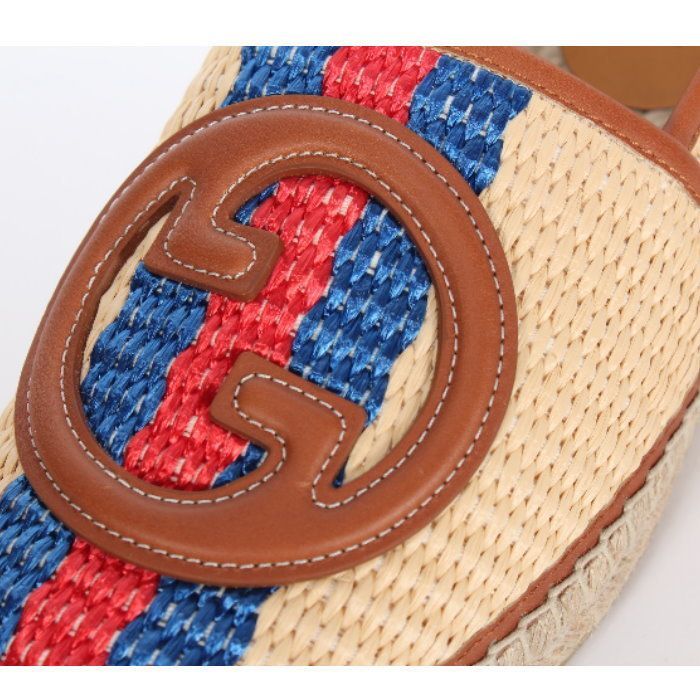 GUCCI グッチ インターロッキングG ウィメンズ エスパドリーユ 靴