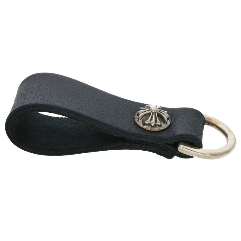 クロムハーツ ベルトループ Dリング  クロスボールボタン Chrome Hearts - クロムハーツ BELT LOOP D RING Dカンクロス
