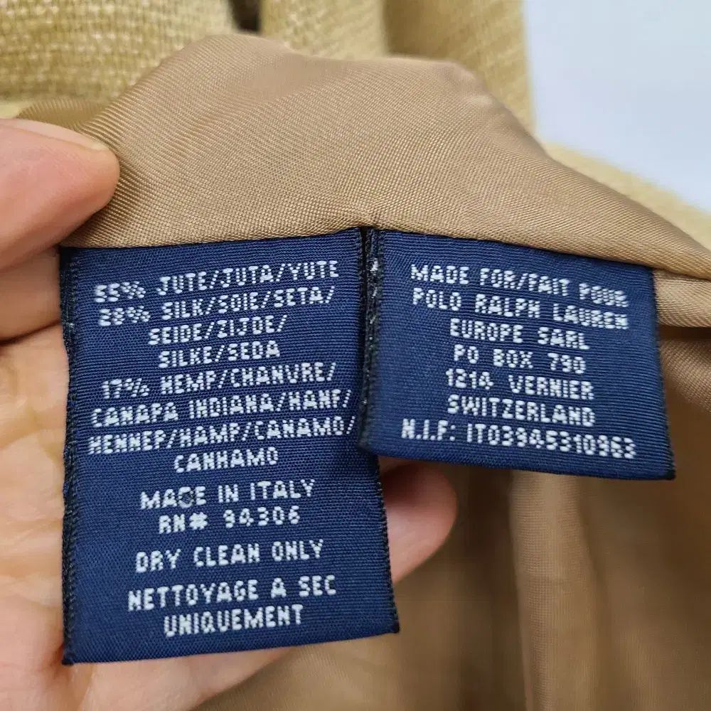 大麻 ジャケット