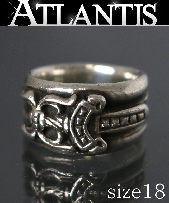 【クリスマスプレゼントに】ダガーリング　♯19 シルバー925 楽天市場】【CHROME HEARTS クロムハーツ】Dagger Heart RING