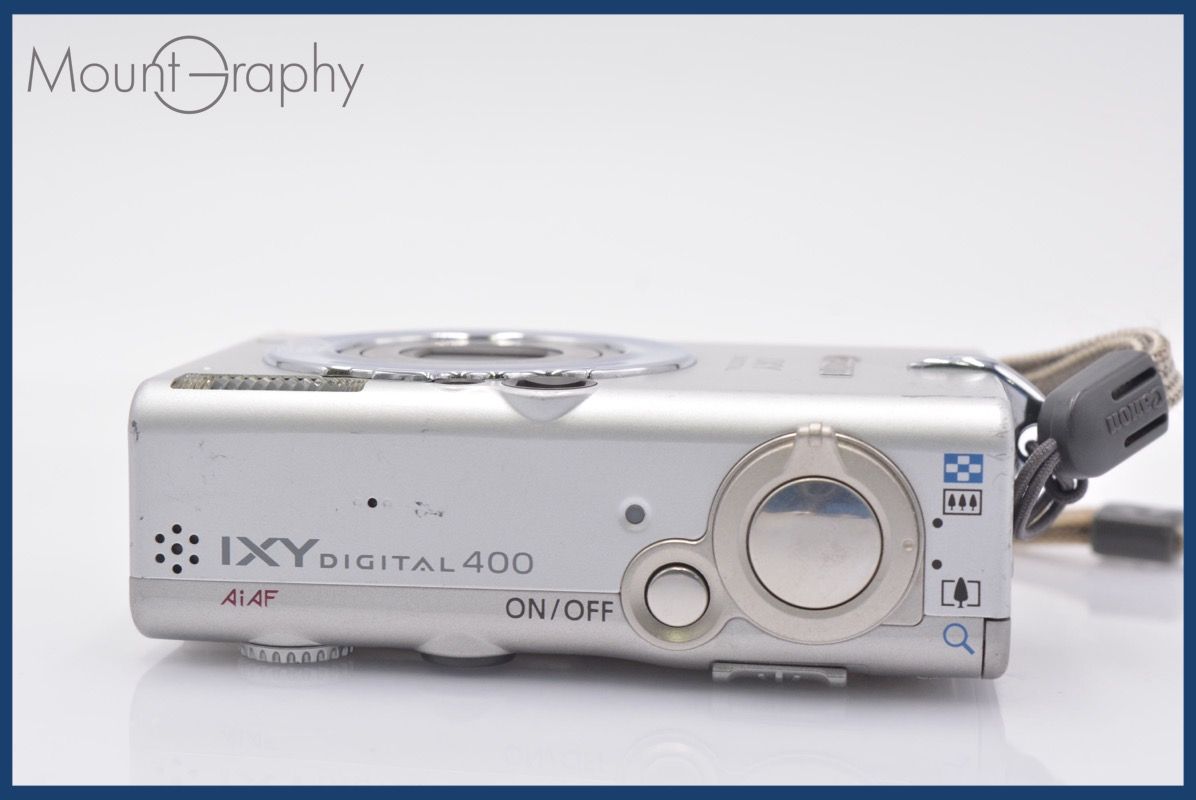 付属品付【美品】Canon IXY DIGITAL 400 デジタルカメラ ☆極上美品☆ キヤノン Canon IXY DIGITAL 400 3x メモリー