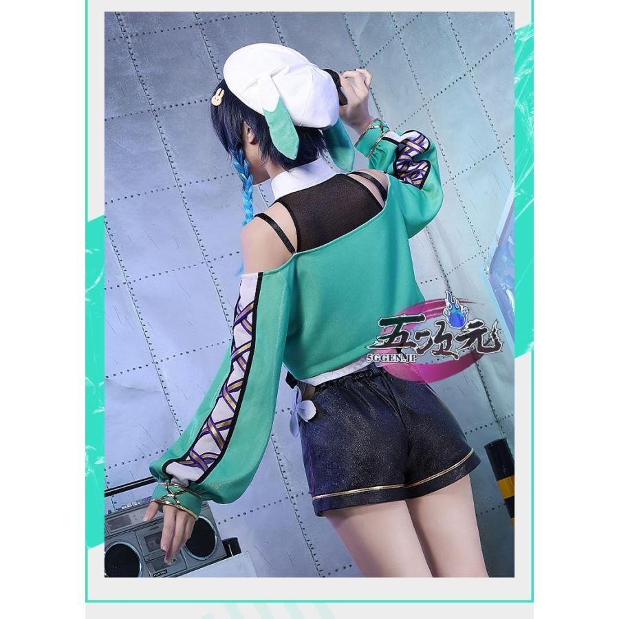 三分妄想 ウェンティ 原神 コスプレ 衣装 三分妄想1/3Delusion】原神 ウェンティ コスプレ衣装 軽風叙語 同人服※