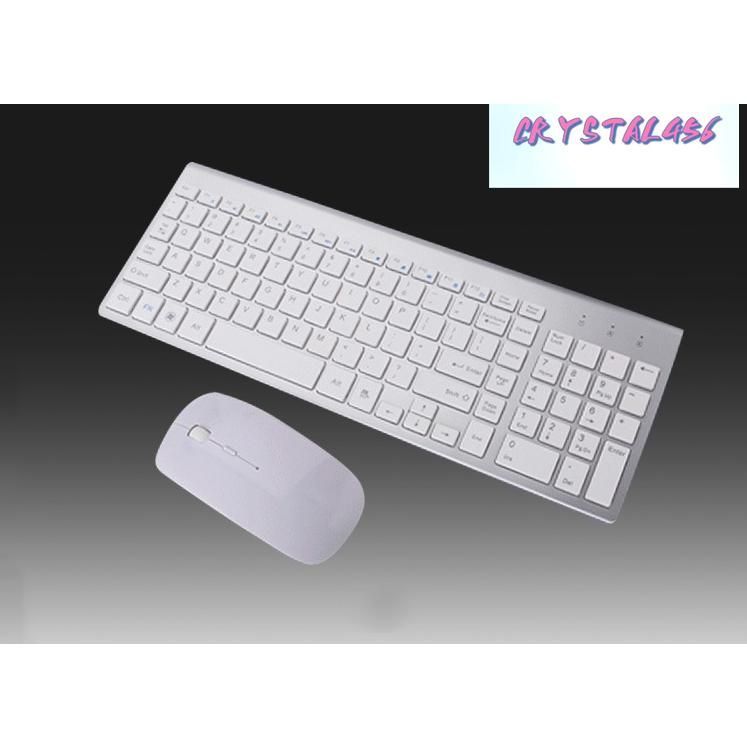 ワイヤレス US 英語配列 多言語入力キーボード マウス セット 2.4GHz