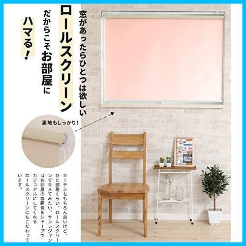 実写ロールスクリーン.横＋縦が280cmまでオーダーメイド