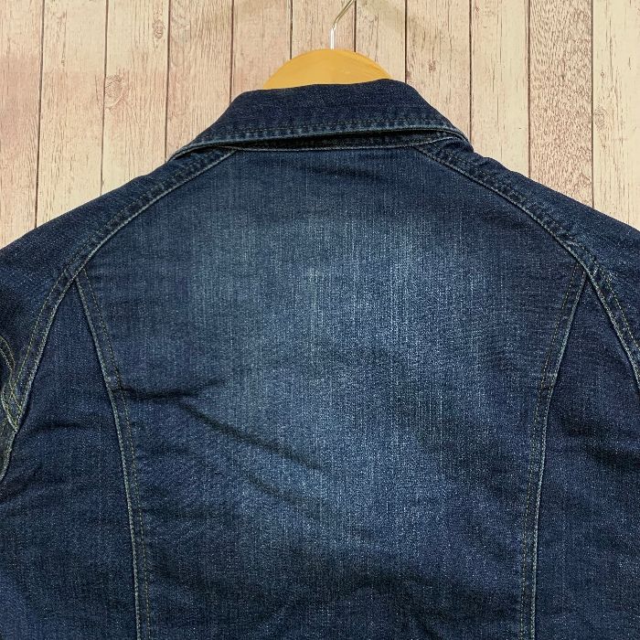 デニムジャケット Gジャン　寅壱　作業着 S-5L 作業服 寅壱 作業着 8850-554 デニムライダースジャケット