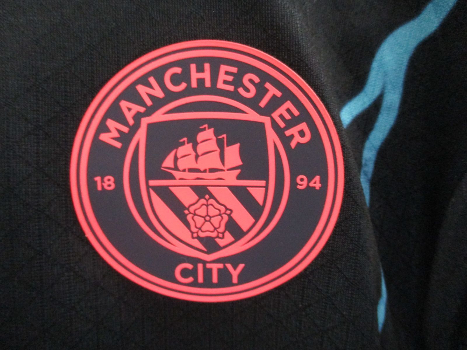 三沢店ID:0009】サイズL（US） ＃17 マンチェスター・シティ 17