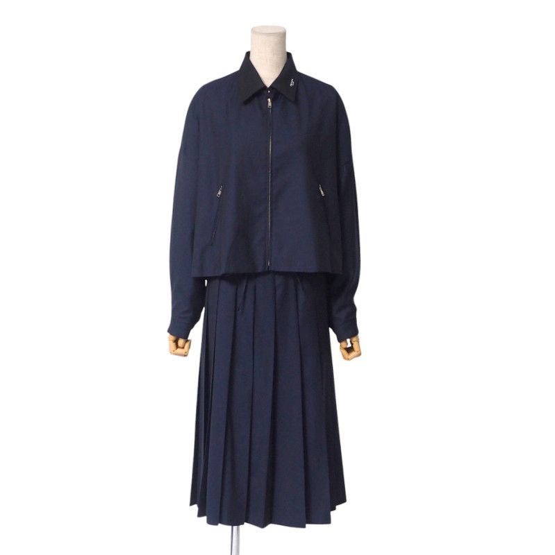 □美品□2022年製□PRADA プラダ スカートセットアップ サイズ 