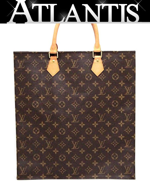 美品 ルイヴィトン LOUIS VUITTON サックプラ ハンドバッグ